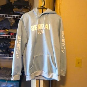 2 piece set hoodie and shirt